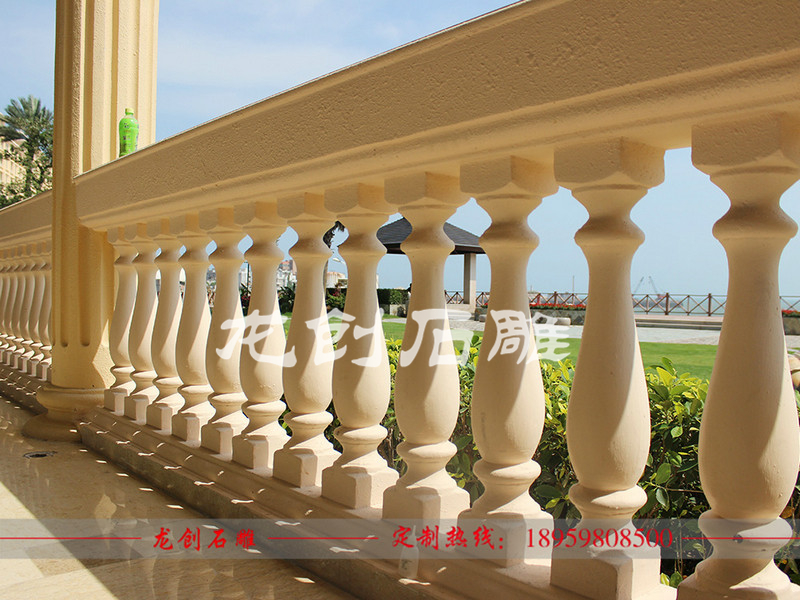 大理石陽(yáng)臺(tái)欄桿圖片