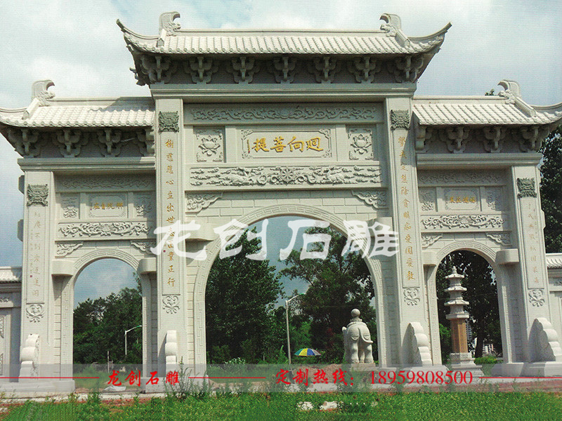 石雕牌坊安裝時(shí)需要注意哪些問題